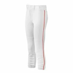 Hot Sale ⌛ Girls' Mizuno Belted Piped 🥎 Softball Pants 🤩